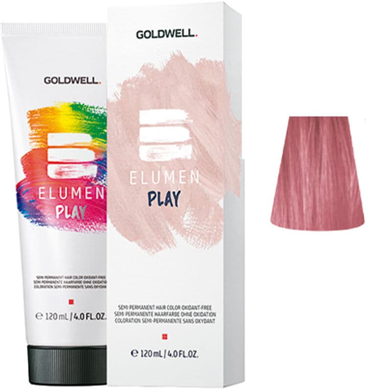Goldwell Elumen Play semi permanent hair color oxidant-free #rose