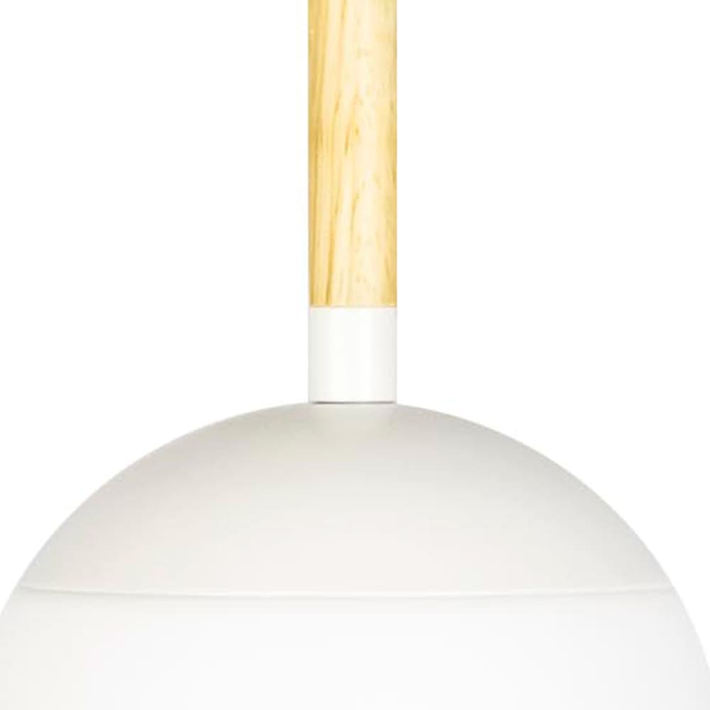 FARO BARCELONA Lámpara de suspensión pc blanco mate 18.5x18.5x300 cm