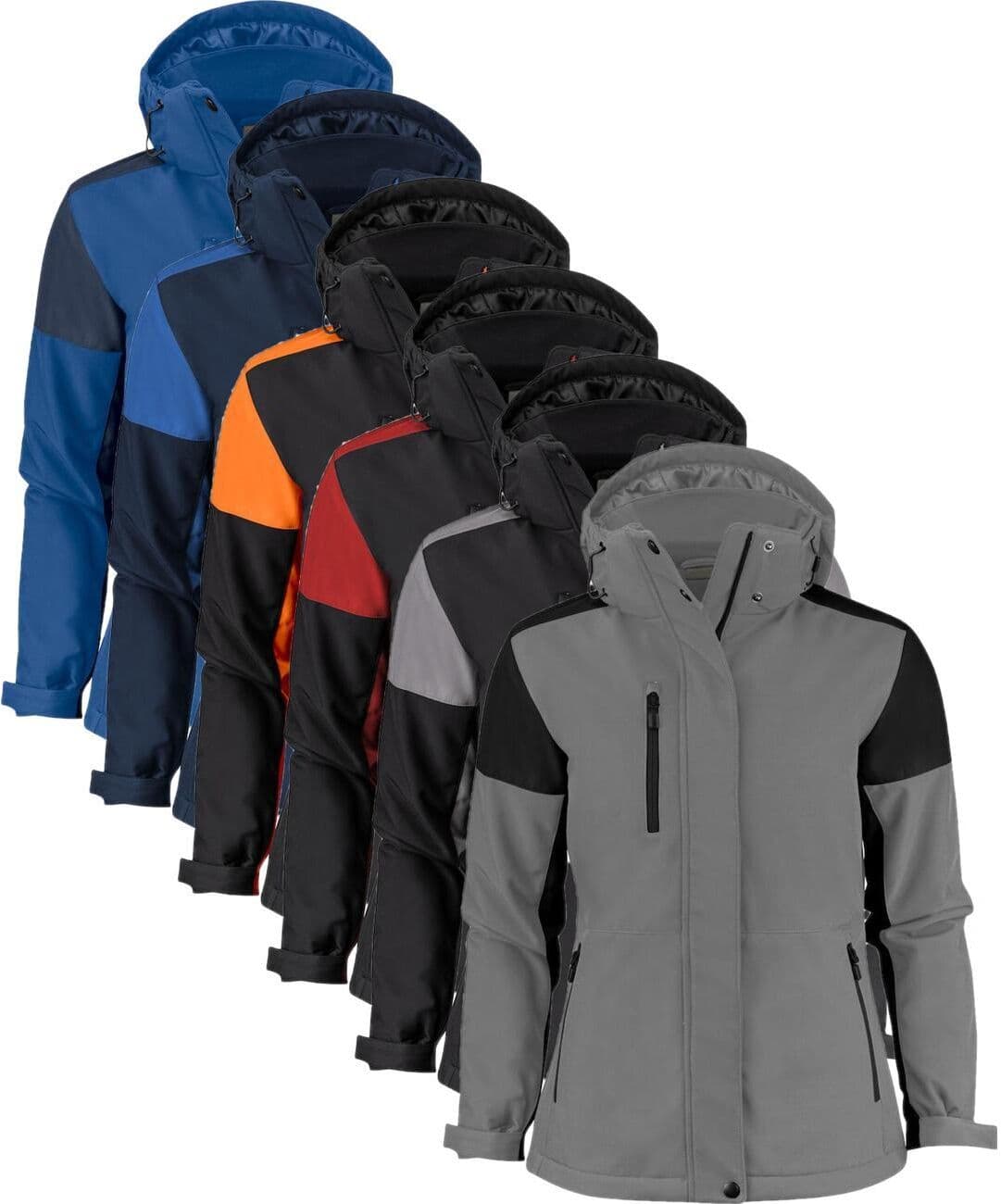 Printer Prime 2261072 Prime Polstret Softshell Dame Black/red S