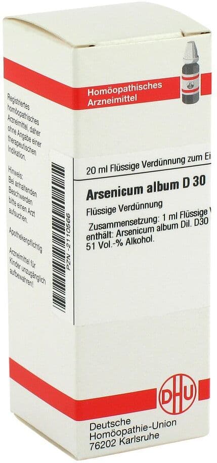 DHU Arsenicum Album D30 Dilution 20ml
