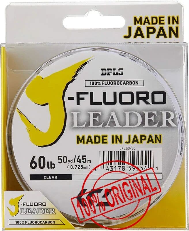 NONE DaiwaJ-Fluorocarbon Fluorocarbon  Leader 100m 50m Sinking Clear Fluorocarbon Line Made in Japan