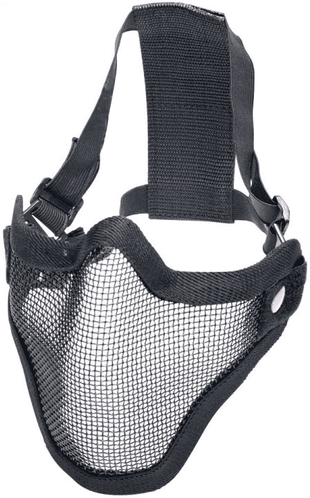 Swiss Arms Metal Mesh Mask (Färg: Svart)