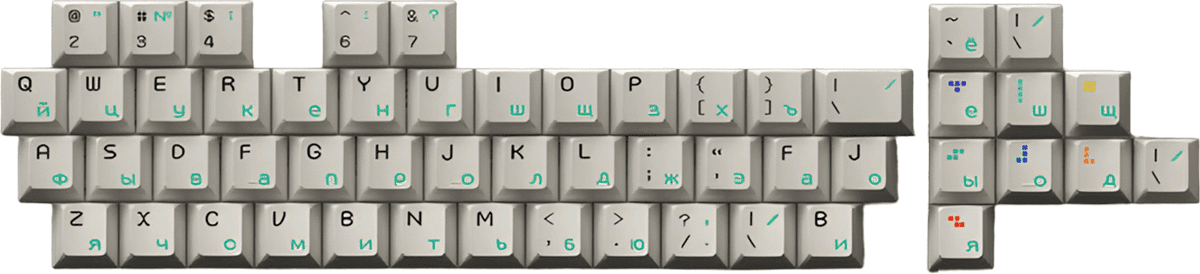 KBDfans Pbtfans Block Game - Alpha Kit