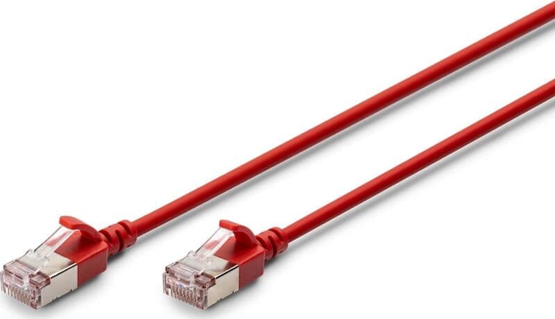 Digitus F/FTP Cat.6a (Gigabit) Καλώδιο Δικτύου Ethernet 5m Κόκκινο DK-1632-A-050S-R