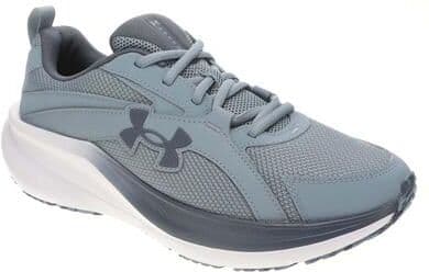 Under Armour Charged Assert 11 (Men's) Athletic in Blue Wind/Downpour Grey/Downpour Grey, Size 11.5 M, Leather/Rubber/Synthetic