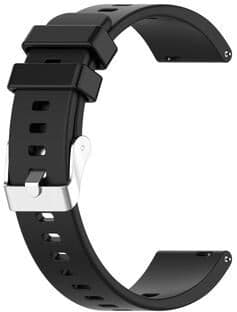 Everyday Crate Huawei Honor Watch ES Band Soft Silicone Watch Band Adjustable Replacement Strap black