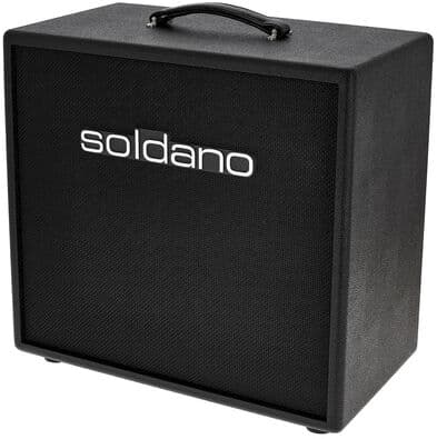 Soldano 112 Closed Back Cab BK Schwarz