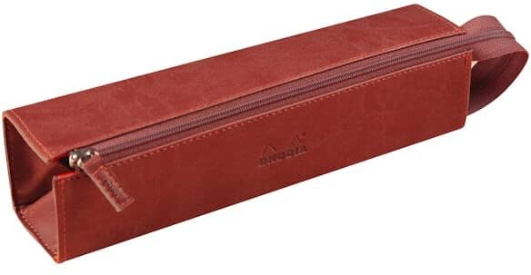 Rhodiarama tray pencase Nacarat