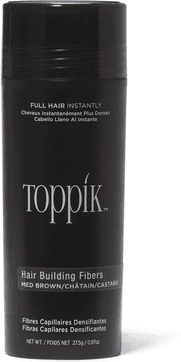 Toppik Medium Brown Hair Building Fibers .97 oz 27.5000 Gram