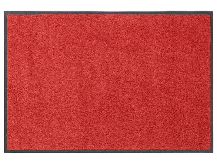 Fussmatte GOODPRODUCT Lavea Gr. 16, orange, B:50cm H:9mm L:75cm, Kunstfaser, Teppiche, Fussmatte, Schmutzfangmatte, Uni-Farben, In- und Outdoor-Teppich, waschbar