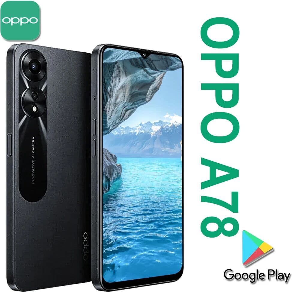 Oppo A78 5G/dual sim original smart phone 6.56-inch LCD water drop screen rear camera pixel 50MP+2MP memory and storage: 8GB+256