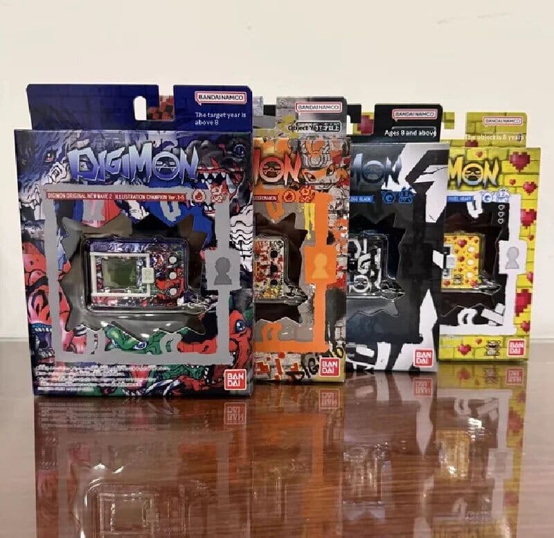 Bandai Digimon Original 02 Tyrannosaurus Machine Development Machine Coronal Beast Black Label Pixel Love Champion