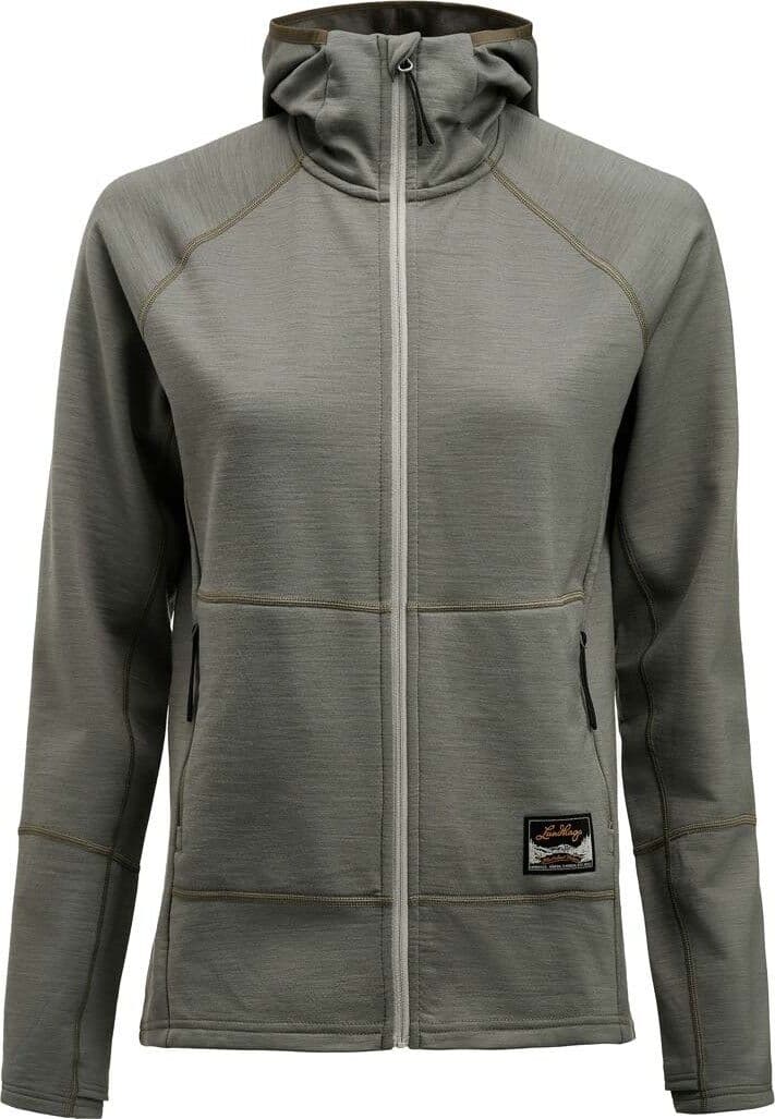 Lundhags Women's Tived Merino Hoodie Aloe Green L