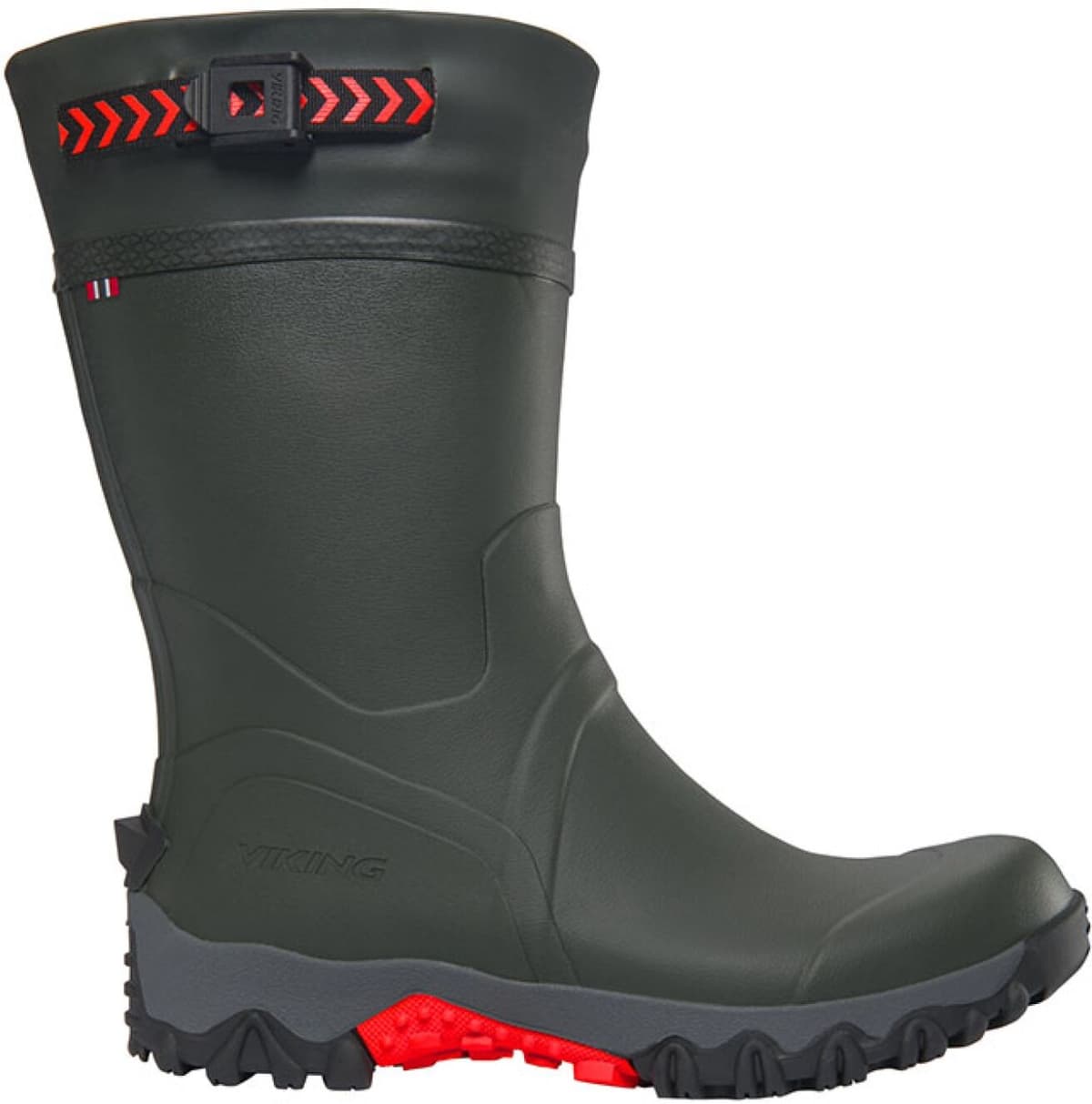 Viking Trophy Mid kumisaappaat (unisex) - 42, Hunting Green
