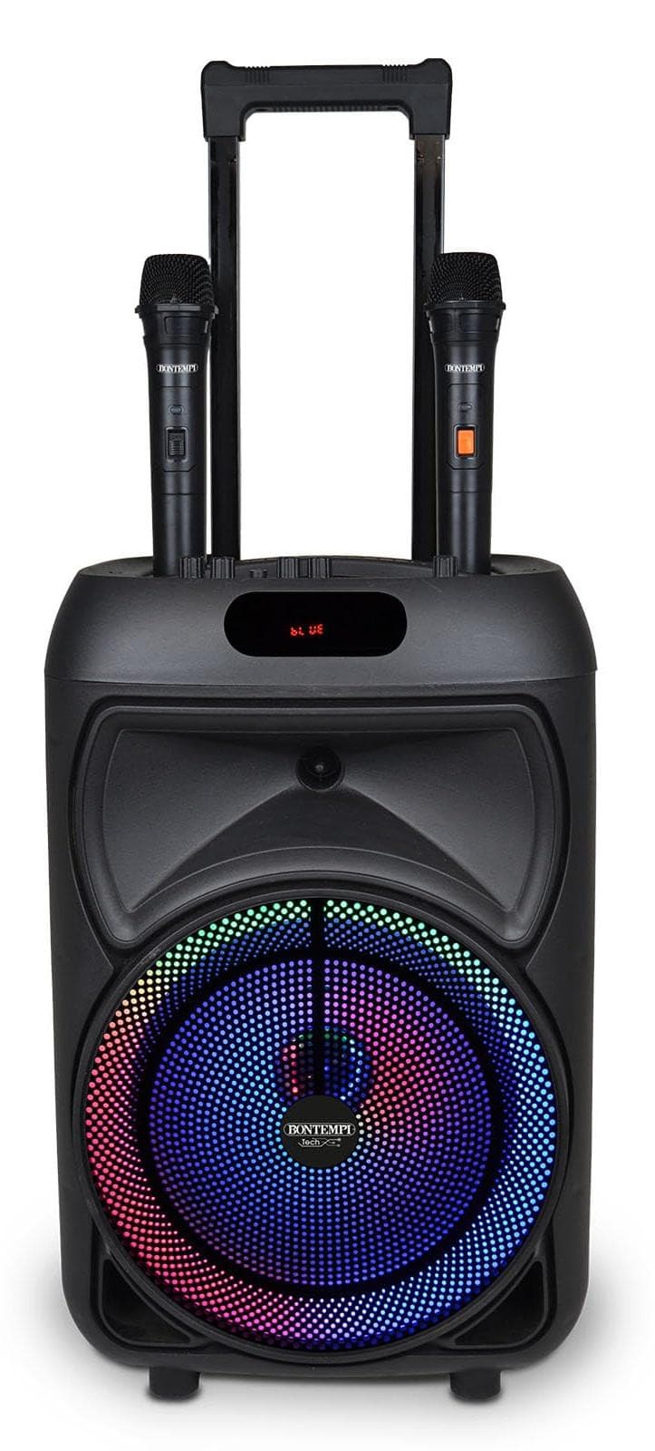 Selius Draagbare Draadloze Speaker - Akoestische Trolley met 2 Microfoons