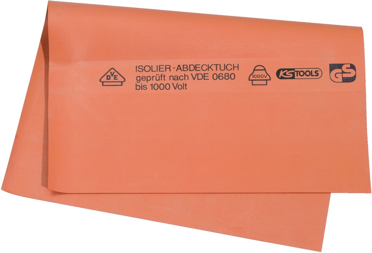 KS Tools Isoliertes Gummi-Abdecktuch, 500 mm, Dicke 1 mm (117.1653)