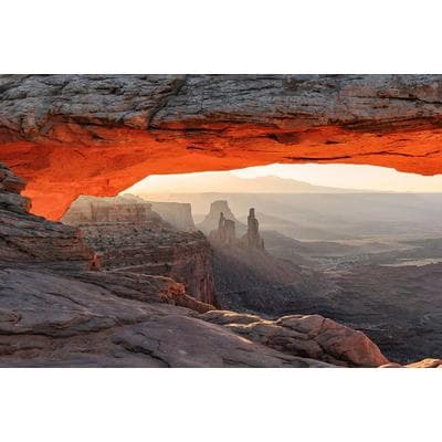 Fototapete PAPERMOON "Canyon", bunt, B:3,5m L:2,6m, Vlies, Tapeten