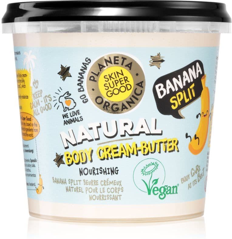 Organic Shop Skin Super Good Banana Split θρεπτικό βούτηρο για το σώμα 360 ml
