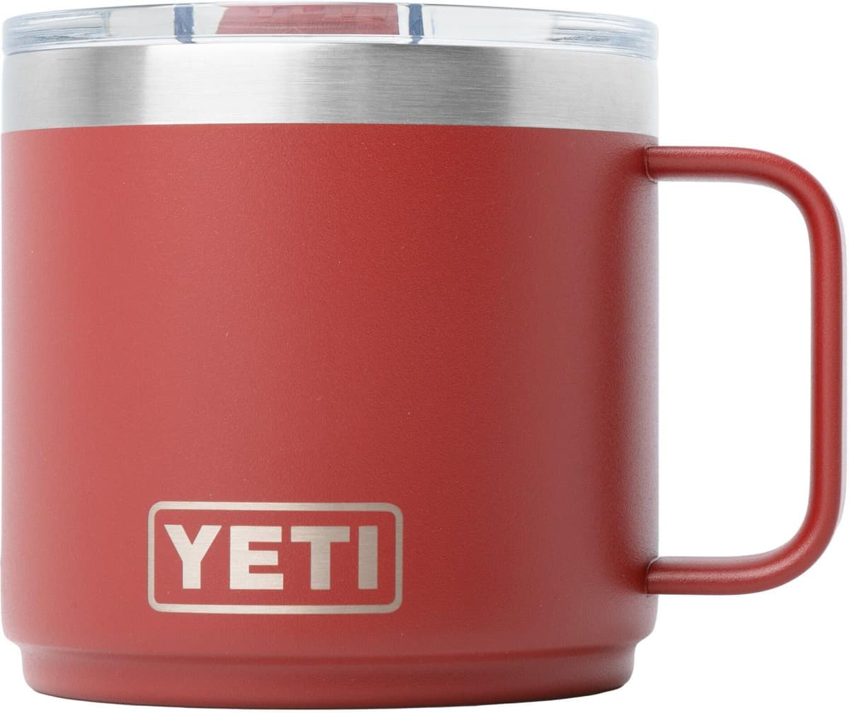 Kubek termiczny Yeti Rambler Stackable Mug 2.0 14oz Mag Slider Lid, Stag Red, sztaplowany z pokrywką, 414 ml