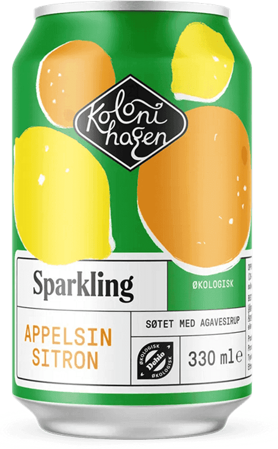 Kolonihagen Sparkling Appelsin Sitron 330 Ml