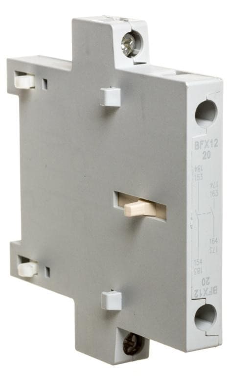 Lovato hulpcontact 0Z 2R zijmontage model BFX1220