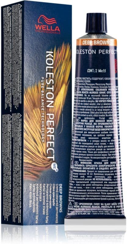 Wella Professionals Koleston Perfect ME+ Deep Browns Permanent-Haarfarbe Farbton 7/73 60 ml