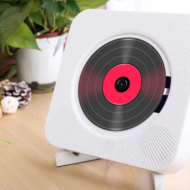 NONE Bluetooth Wall-mounted CD Player DVD Player English Learning And Repeat CD Player MP3 Player DVD Player Record Player