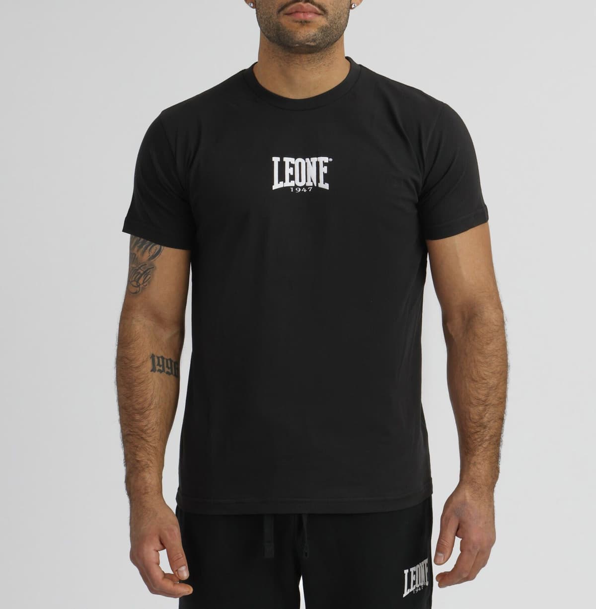 Leone 1947 T-Shirt Kort Ärme Lsm207, Svart / L