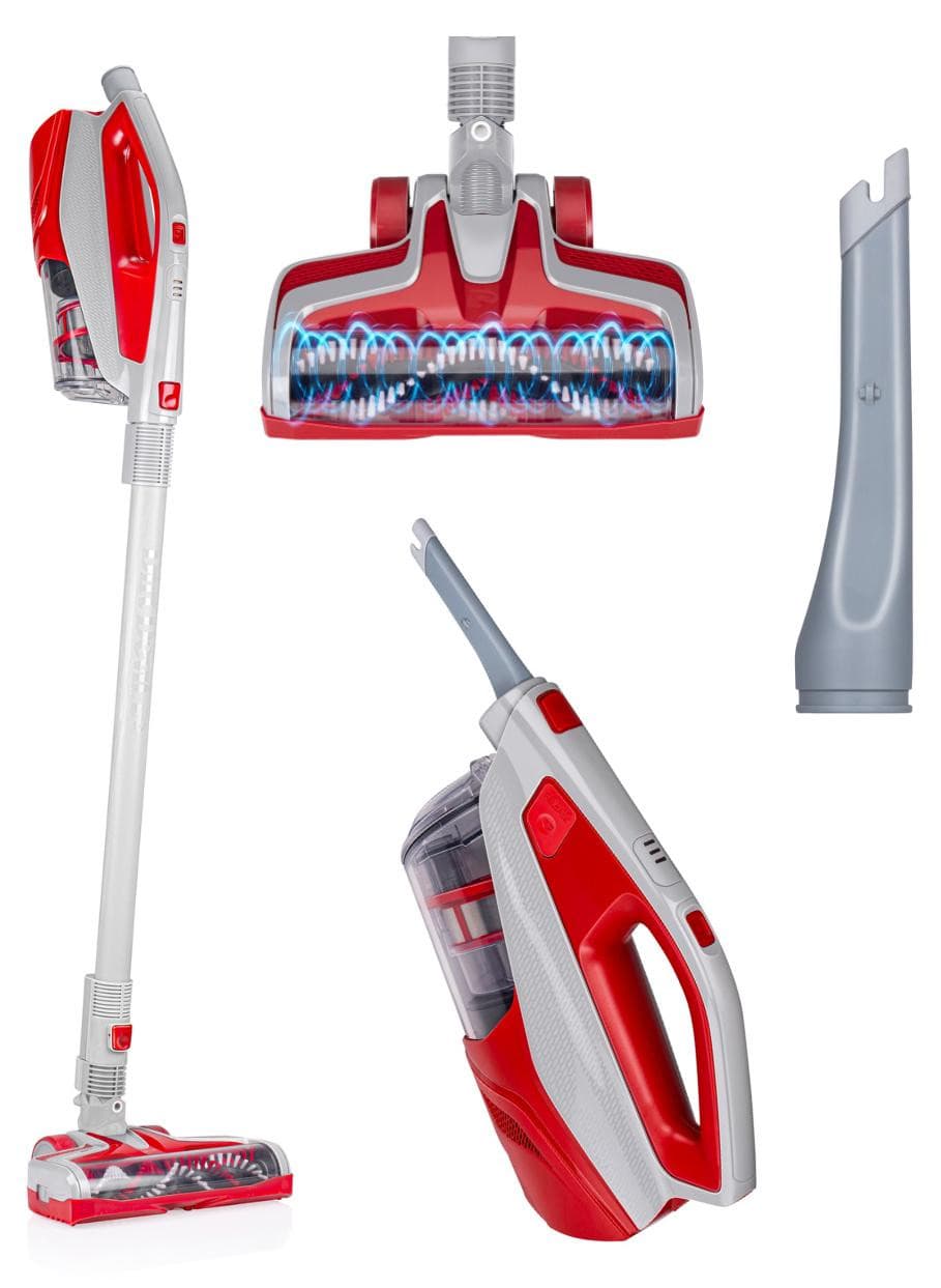 Dirt Devil 2-in-1 Draadloze Steelstofzuiger en Kruimeldief DD9003 150W Grijs