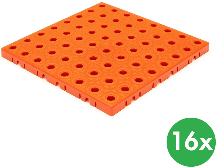B2B Partner Základní deska GripTil, 16 ks, oranžová
