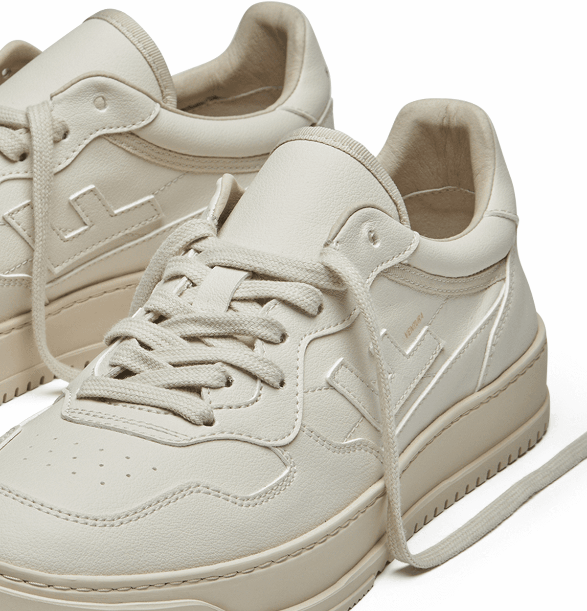 Sneaker FLAMINGOS LIFE "VENTURA", Damen, Gr. 43, clean gesso, Textil, Schuhe Sneaker clean gesso 43
