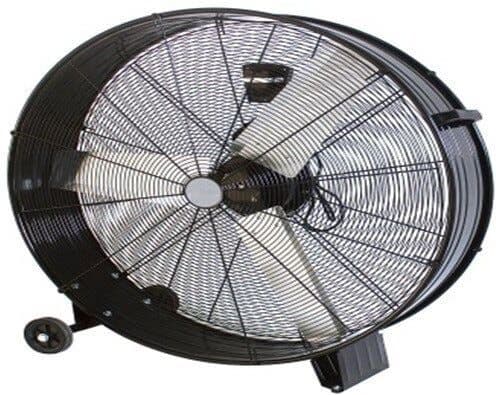 Zephir VENTILATORE INDUSTRIALE CON PALA Ø 90 cm 300W AD ALTA VELOCITA' IN METALLO CON RUOTE