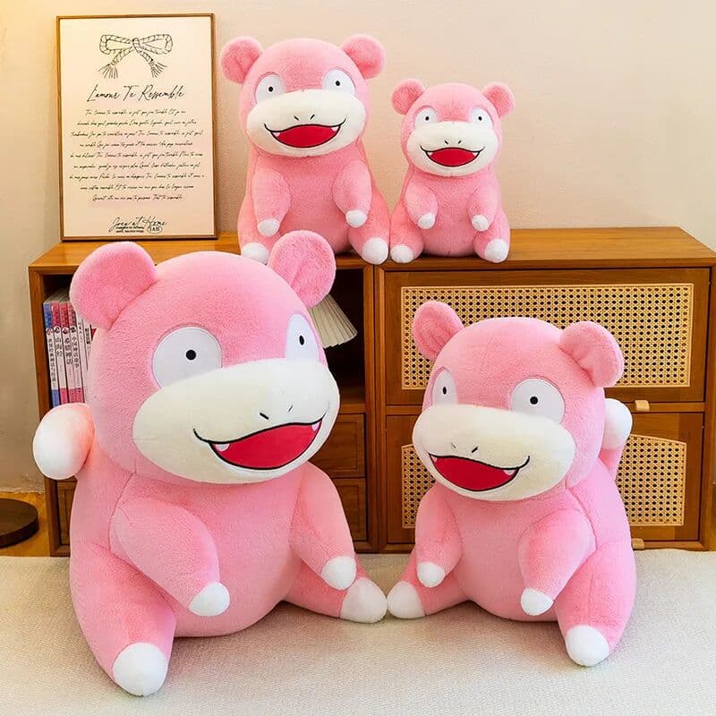 Aoger 30-70cm Slowpoke Pokemon Plush Toys Stuffed Doll Cartoon Cute Pokémon Plushie Anime Kawaii Pillow Xmas Birthday Gift for Kids