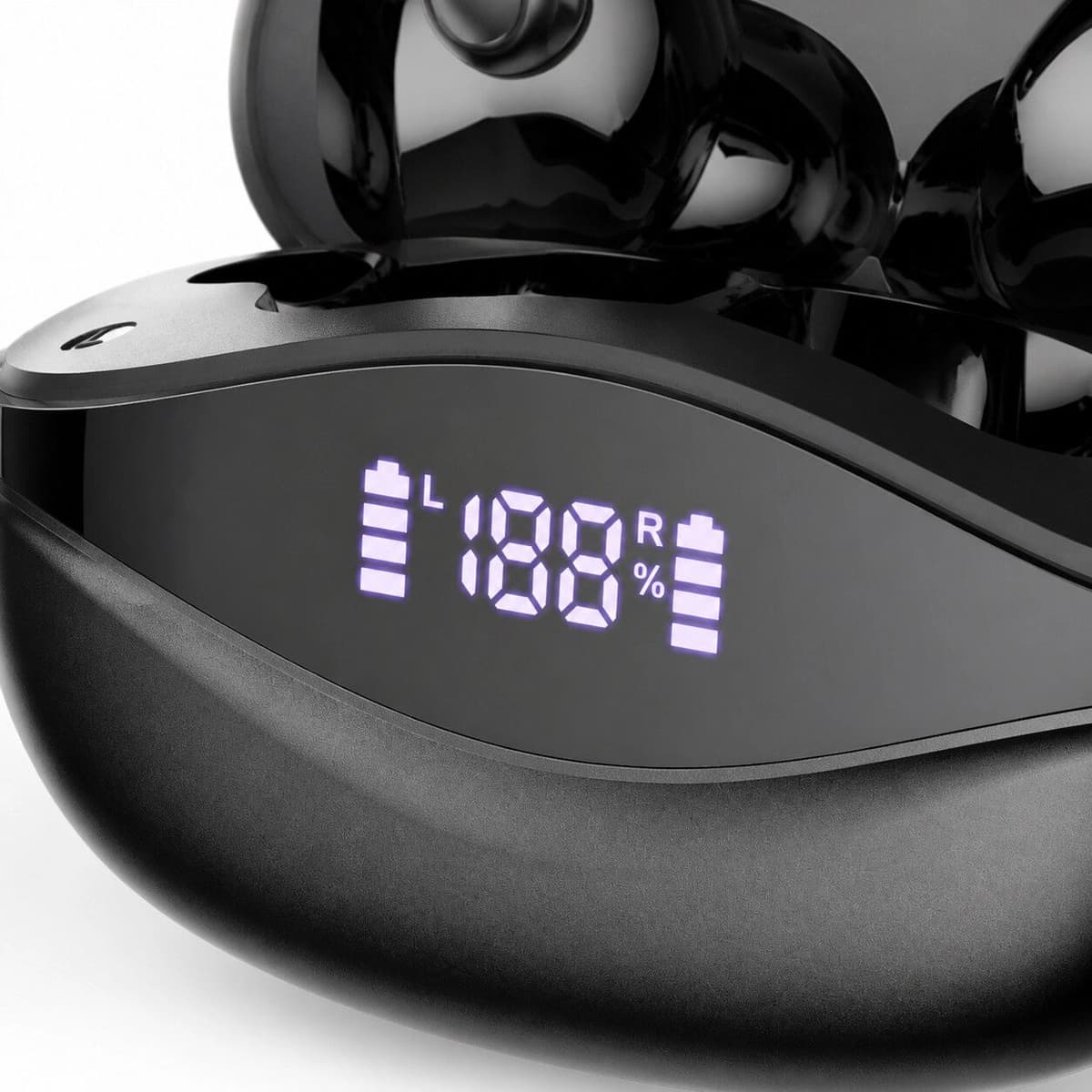 INF Écouteurs Bluetooth TWS avec ANC et ENC, son Hi-Fi, appairage automatique et boîtier USB-C