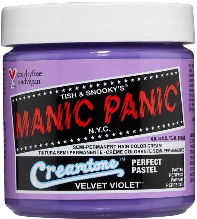 Manic Panic Classic Cream Pastel Velvet Violet 118ml