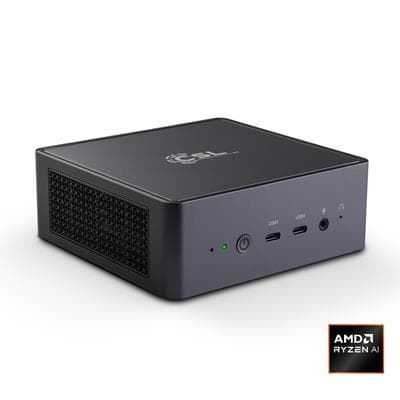 CSL Gaming-PC "VenomBox 8845 HS Windows 11 Pro", schwarz, Microsoft Windows 11 Home (64 Bit), Radeon™ 780M, 96 GB RAM 1.000 GB SSD, Desktop-PCs