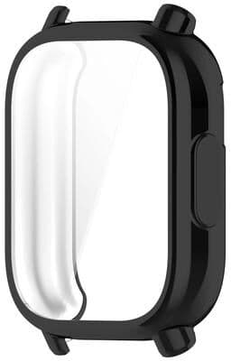 Inspired Living Redmi Watch 5 TPU Protective Case With Screen Protector Full Cover Bumper For Watch 5 Lite Active black redmi Watch 5 Lite