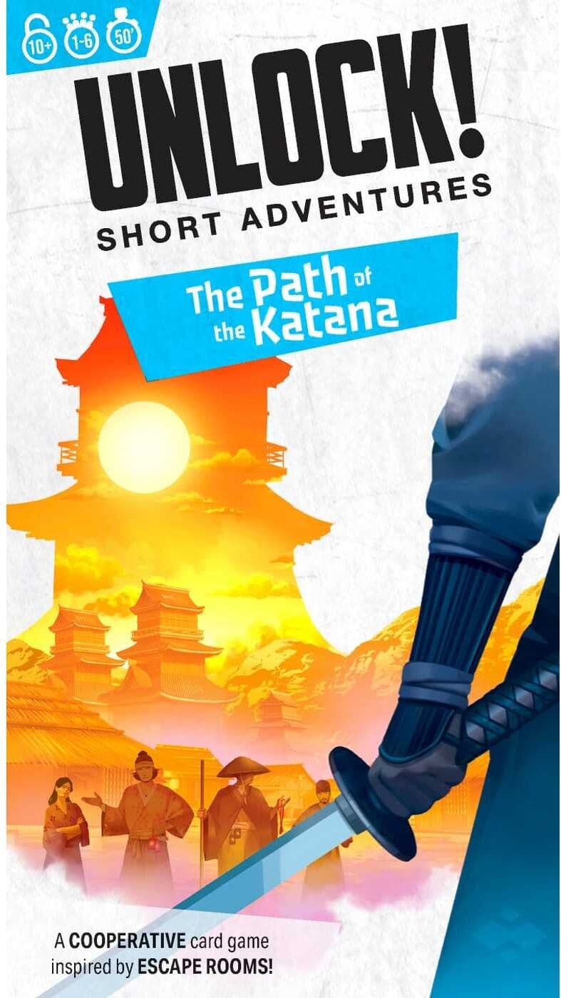 Space Cowboys Unlock! Short Adventures 14 - The Path Of The Katana, Feudal Japanese Cooperative Card Game