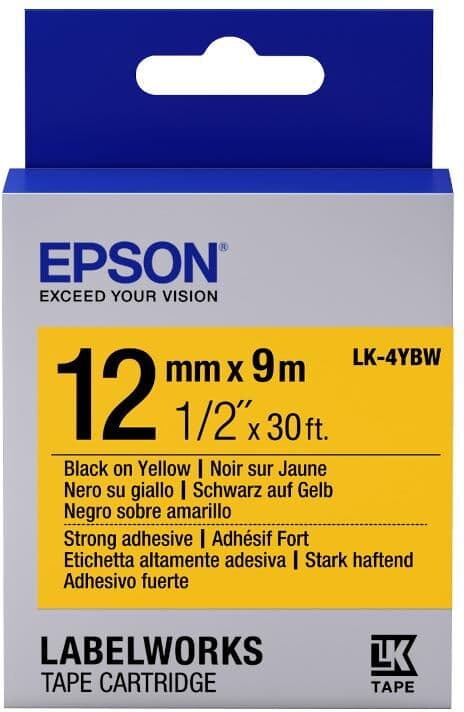 Epson LabelWorks LK-4YBW szalagkazetta (C53S654014)