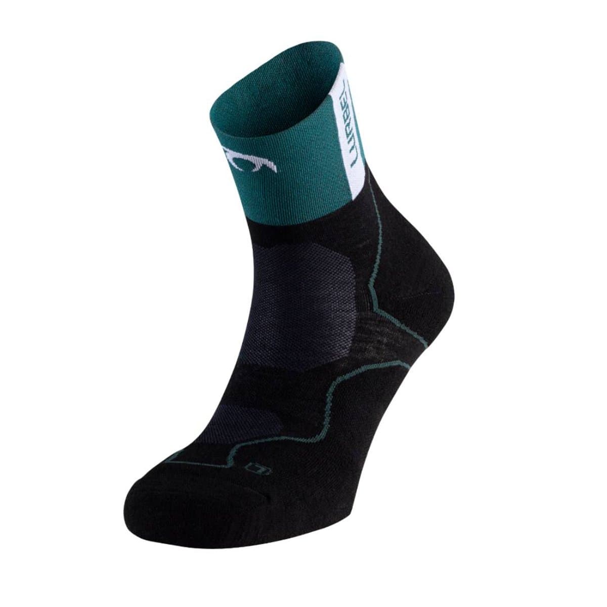 Meias Lurbel Desafio Four Preto Verde, Tamanho M Unisex
