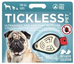 Tickless Pet Repelente Ultrassónico Bege 1 un