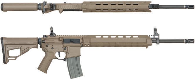 ARES Airsoft Ares Amoeba M4 X Extend AEG - Dark Earth