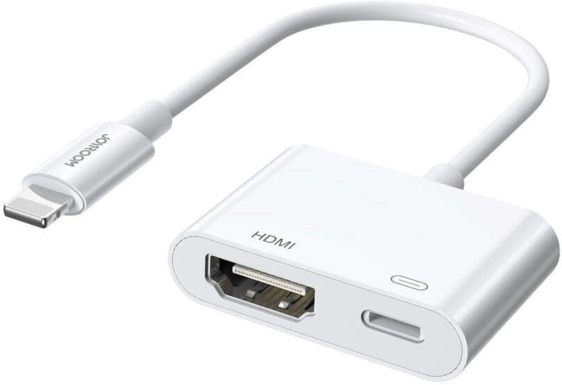 Joyroom HDMI-Adapter til Lightning (Han) m. Lightning Stik (Hun) - Hvid