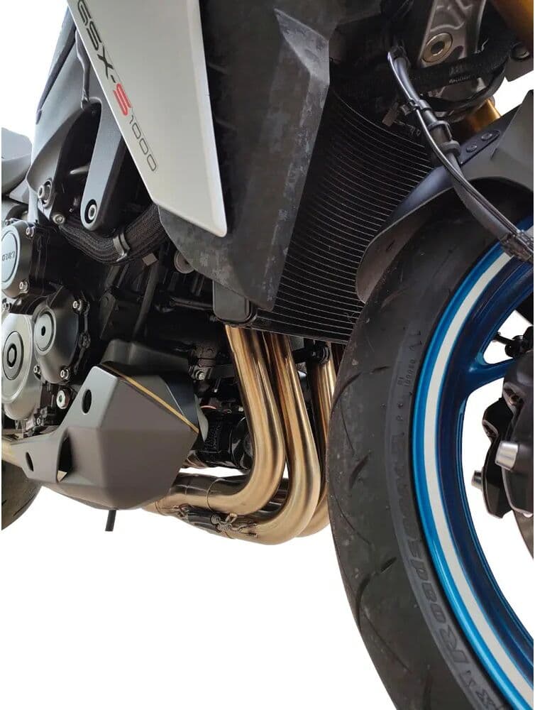 Gpr Exclusive Sistema De Escape Completo Homologado M3 Black Titanium Suzuki Gsx-s 1000 17-20 Brushed Stainless Steel Homologated