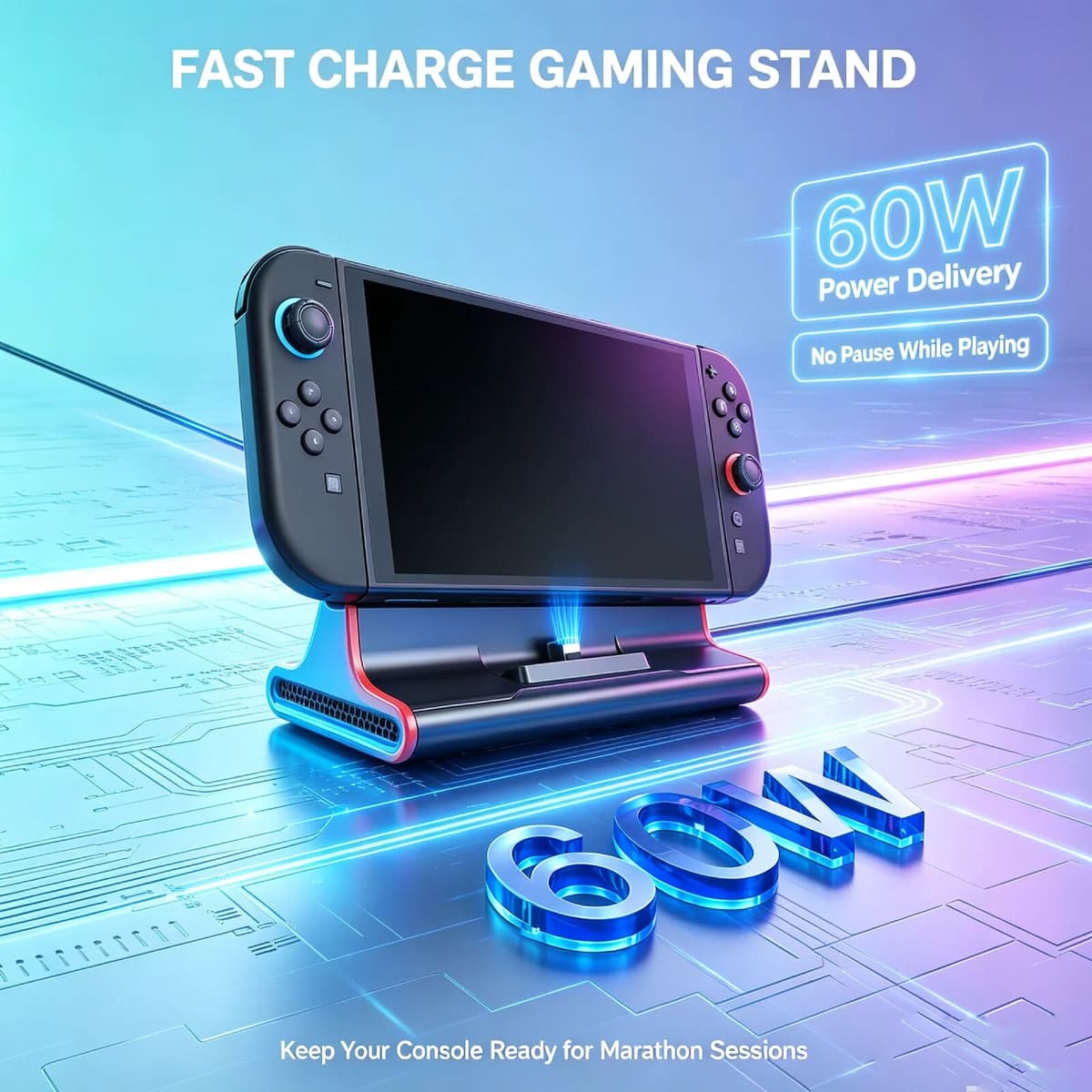 NONE Switch 2 Docking Station HDMI TV Converter 4K 60Hz Fast Charging USB Hub Adapter Dock Gaming Accessories