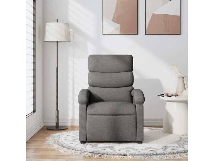 Fauteuil inclinable manuelle - UU - Gris foncé Tissu S938