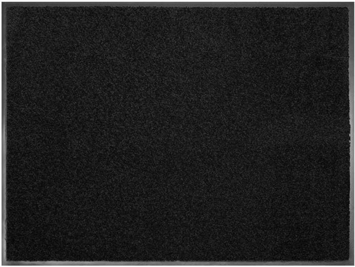 Fußmatte CLEAN, Made in Belgium , schwarz, B:40cm H:8,5mm L:60cm, Polyamid, PRIMAFLOR-IDEEN IN TEXTIL, Teppiche, Fußmatte, Schmutzfangmatte, große Farbauswahl, waschbar