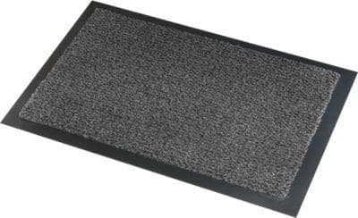 Fußmatte Savane, mit Bürsteneffekt, B 1200 x L 1800 mm, waschbar, grau