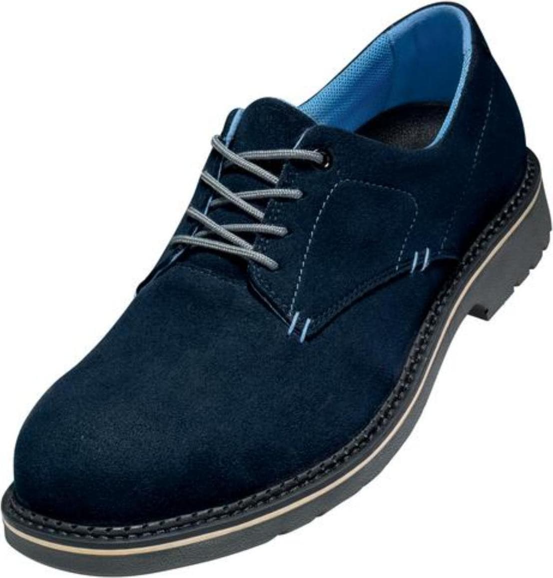 Uvex 1 Business Veiligheidsschoenen voor heren, Blauw, ESD, 120 °C