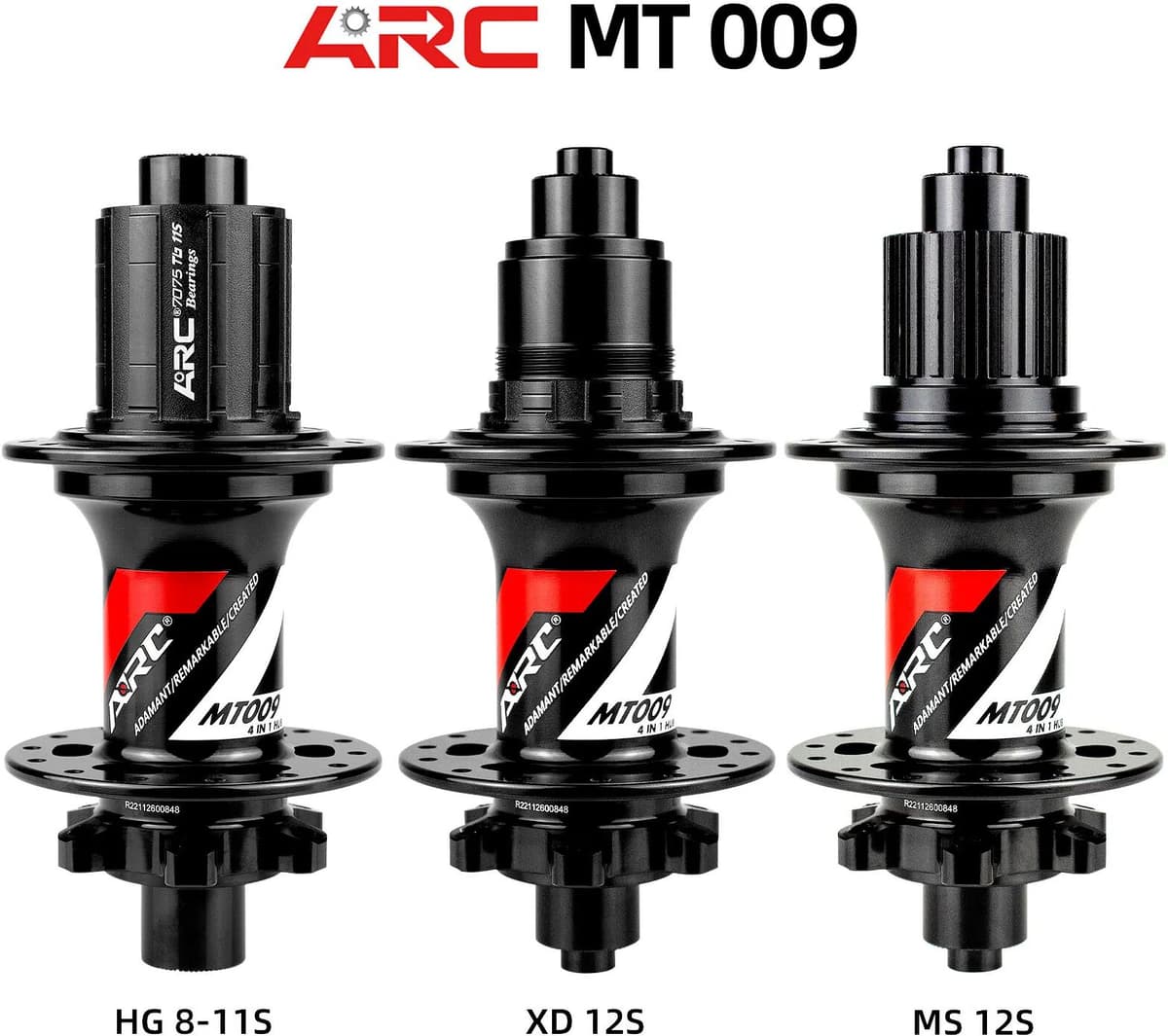 WALGUN ARC MT009 NBK k7 Rear hub mtb mountain bike hub 28 32 36 Hole HG MS XD freehub 10 135 mm 12 142 mm 11 12 speed bicycle hubs part